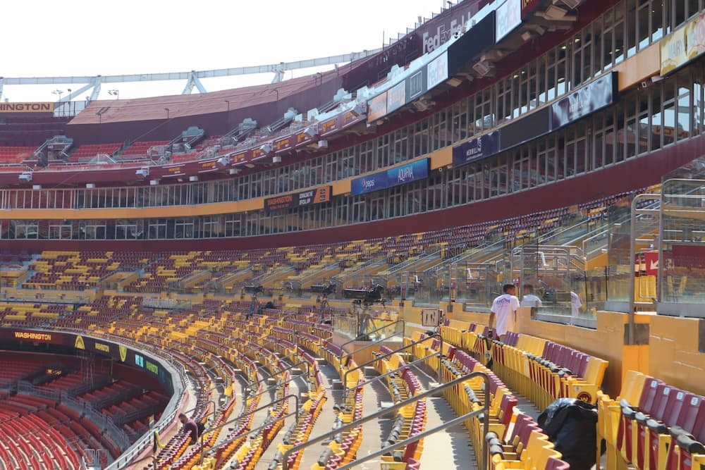 Washington Football Team to play at empty FedEx Field this year - Football  Stadium Digest